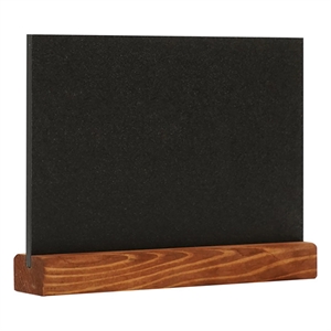 Europel 356271 krijtbord / tafelmodel / A5 / natuurlijke afwerking