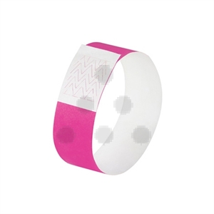 Sigel super soft evenementenbandjes / neon roze / 120 stuks