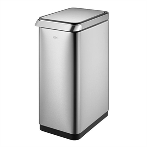 EKO Touch Bar afvalemmer / mat RVS / 30 liter
