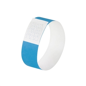 Sigel super soft evenementenbandjes / neon blauw / 120 stuks