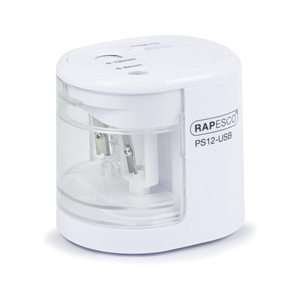 Rapesco elektrische puntenslijper / wit