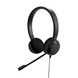 Jabra Evolve 20 MS Stereo headset / bekabeld / zwart