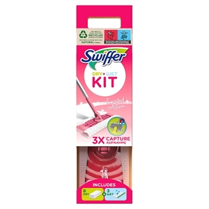 Swiffer vloerwisser Dry + Wet Set / Barbie roze Limited Edition