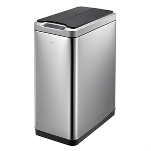 EKO Recycle Phantom Sensor duo afvalemmer / mat RVS / 2 x 20 liter