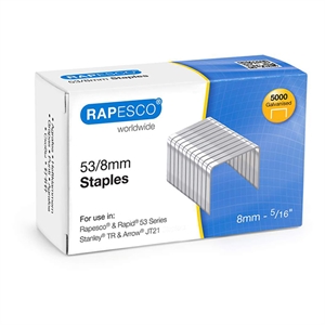 Rapesco 53/8 nietjes / gegalvaniseerd / 5000 stuks