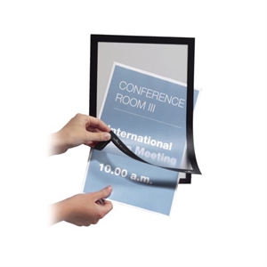 Durable Duraframe informatiekader / A3 / zwart / magnetisch / 2 stuks