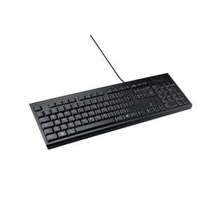 Kensington EQ KB100 toetsenbord / QWERTY / USB / zwart