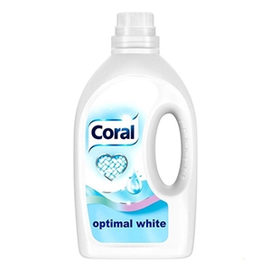 Coral vloeibaar wasmiddel / Optimal White / 1,25 liter / 26 wasbeurten