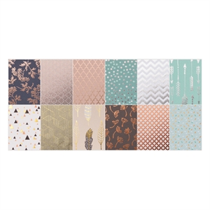 Folia 11549 designpapierblok Hotfoil / 12 vel