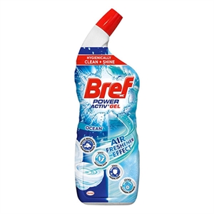 Bref toiletreiniger Power Activ Gel / Oceaan / 700 ml