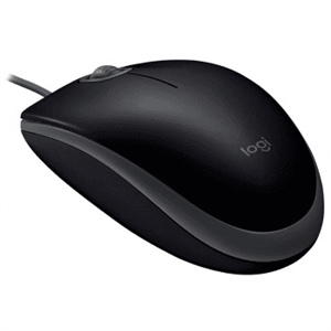 Logitech B110 stille muis / optisch / bedraad / zwart