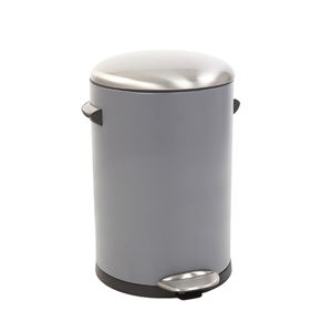 EKO Belle Deluxe pedaalemmer / grijs / 12 liter