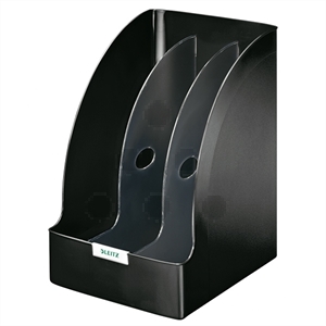 Leitz 5239 tijdschriftencassette jumbo / polystyreen / zwart