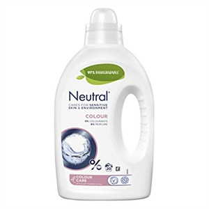 Neutral vloeibaar wasmiddel / Kleur / 1 liter / 20 wasbeurten