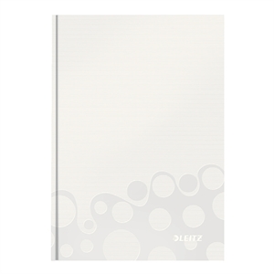 Leitz 4628 WOW complete schrijfblok / A5 geruit / 5mm / wit / 90gr. / 80 vel