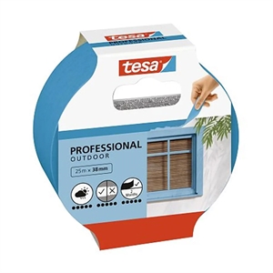 Tesa 56251-00000-03 Professional Outdoor afdekplakband / blauw / 38 mm x 25 m