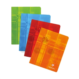 Clairefontaine schrift assorti / A5+ / geruit / diverse kleuren / 36 vel / 10 stuks