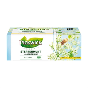 Pickwick Sterrenmunt thee met envelop / 100 stuks