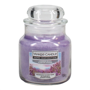 Yankee Candle Home Inspiration geurkaars / Lavender Beach / Small Jar / 104 g
