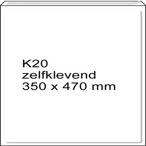 Raadhuis 306620 luchtkussen envelop / zelfklevend / K20 / 350mm x 470mm / 100 stuks