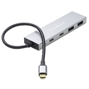 Nedis USB 3.2-hub / USB-C, USB-A
