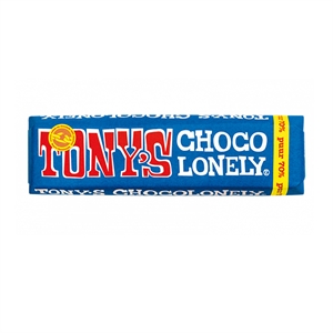 Tony's Chocolonely chocoladereep / Puur / 50 gram
