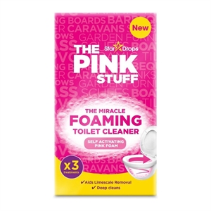 The Pink Stuff The miracle foaming toilet powder / Toiletreiniger poeder / 3 x 100 gram