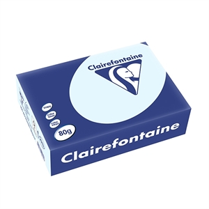 Clairefontaine papier / azuurblauw / A5 / 80 gr. / 500 vel