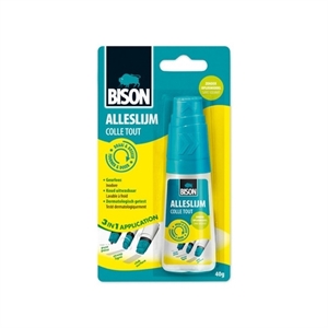 Bison 6309077 alleslijm flacon / permanent / 40 gram / 1 stuk