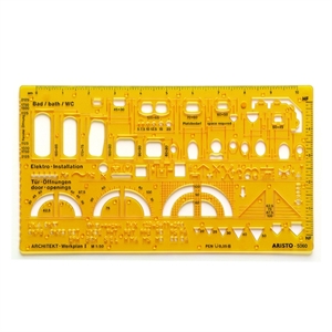 Aristo AR-5060 architect-combisjabloon / schaal 1 : 50