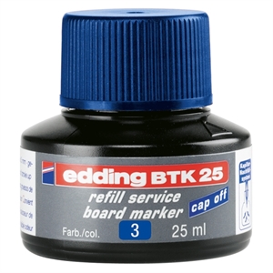 Edding BTK 25 navulling / blauw / 25 ml