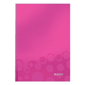 Leitz 4627 WOW complete schrijfblok / A5 / gelinieerd / roze / 90gr. / 80 vel