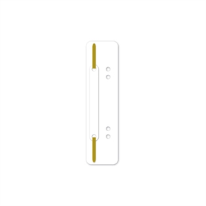 Kangaro 07060-09 snelhechterstrip / wit / PP / 100 stuks