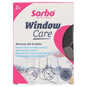 Sorbo Window Care Sponzen / 2 stuks