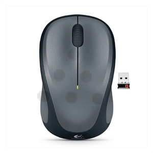 Logitech 910-002201 M235 muis / draadloos / optisch / USB / grijs