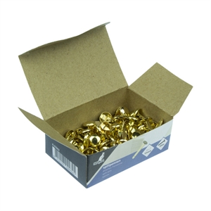 Kangaro K-27002 splitpennen / nummer 2 / messing / 100 stuks