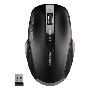 Cherry MW 2310 muis / optisch / draadloos / USB / zwart