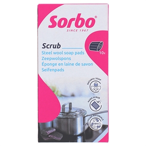 Sorbo Zeepwolsponsjes / Recycled / 10 stuks