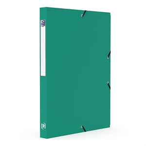 Oxford elastobox Memphis / A4 / groen / 25mm / 200 vel