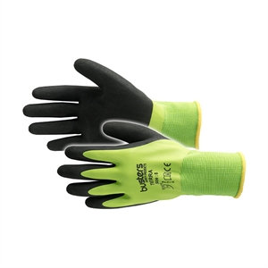 Busters Tierra tuinhandschoen / nylon / zwart/groen / maat M / 1 paar