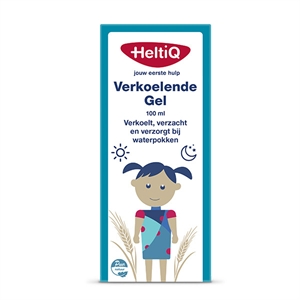 HeltiQ verkoelende gel bij waterpokken / 100 ml