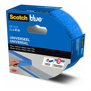 ScotchBlue 7100289905 Multi-oppervlak afplaktape / blauw / 48 mm x 41 m