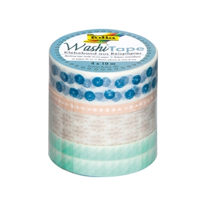 Folia 26423 washi tape / hygge / 10 meter / 4 stuks