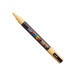POSCA PC-3M verfmarker / abrikoos / ronde punt / 0,9 - 1,3 mm
