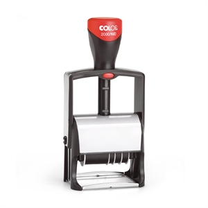 Colop 2000 tekst- en datumstempel / zwart
