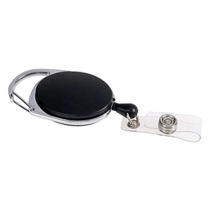 Europel afrolmechanisme met drukknop sluiting / zwart / 10 stuks