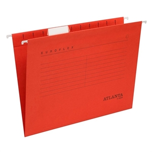 Atlanta 2652742200 Euroflex verticale hangmap / A4 / V-bodem / rood / 25 stuks
