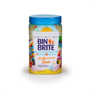 Bin Brite Vuilnisbak Verfrisser / Mediterranean Sun / 500 gram