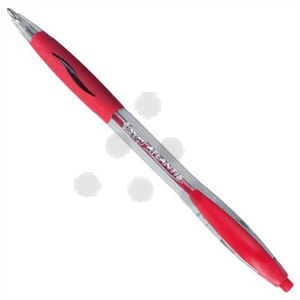 BIC Atlantis classic balpen / rood / 12 stuks
