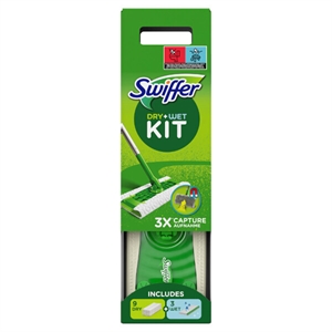 Swiffer Sweeper Dry & Wet Kit / 12 doekjes